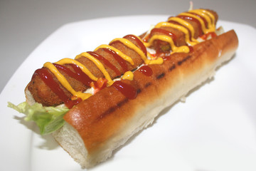 Classic Veg Hotdog