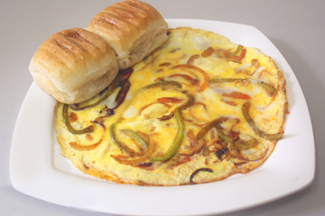 Egg Omlete Pav
