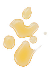 Caramel Syrup (isolated on white)