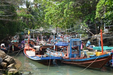 Boat in Thailand - 164132099