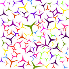 Vector, abstract background with color figures