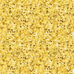 Seamless pattern gold glitter. Vector illustration.