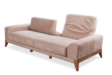 Sofa on a white background 