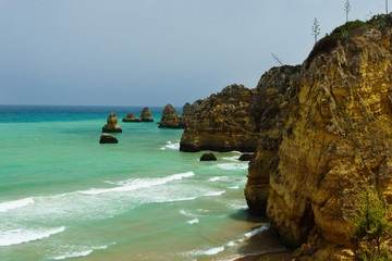 Ponta de Piedade is a beautiful part of the Algarve coast