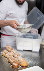 dubai, united arab emirates, 02/02/2016, Top chef cooking and catering class. Educating junior chefs how to cook, from the expertise of senior chefs working in the industry. Catering class education.