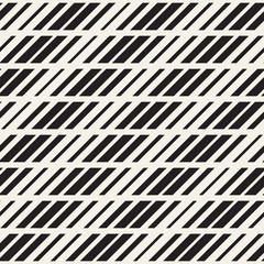 Line halftone effect. Modern background design. Stylish geometric lattice. Vector seamless pattern