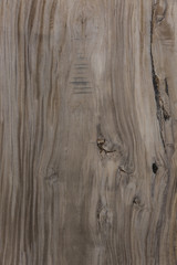 Grunge wooden background with old rough timber. Grey brown color. Rustic style.