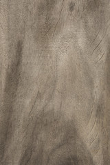 Grunge wooden background with old rough timber. Grey brown color. Rustic style.