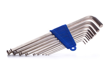 Photo of set hex keys