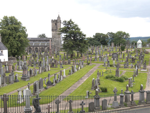 The Old Cemetery in Stirling, Scotland
