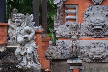 sculptures bali