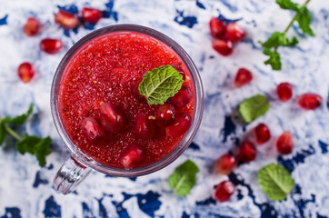 Frozen fruit popsicle