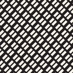 Line halftone effect. Modern background design. Stylish geometric lattice. Vector seamless pattern