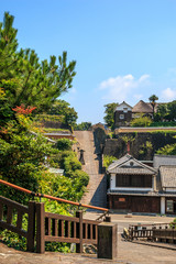 Obraz premium 酢屋の坂＠大分県杵築市