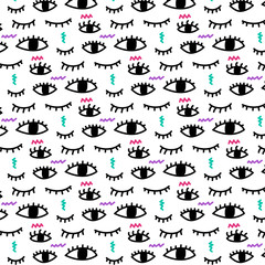Abstract Eye Pattern.
