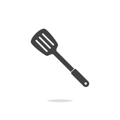 Spatula icon vector isolated