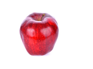 Apple on a white background