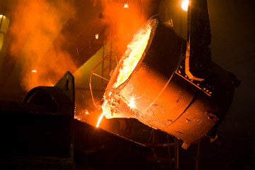 Working in a foundry. Shallow doff. See more images and video from this series.