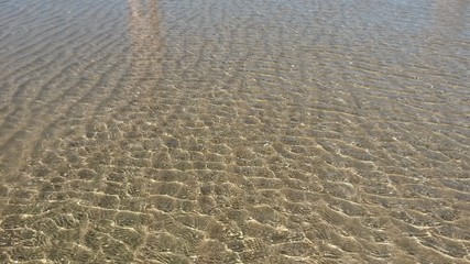 Plage de Deauville en Normandie