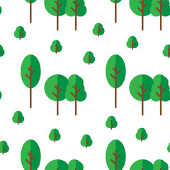 forest seamless pattern