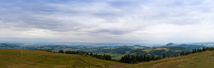 Ausblick Panorama Rh&ouml;n