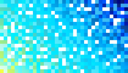 Colorful rainbow square mosaic. Template brochure and layout design.