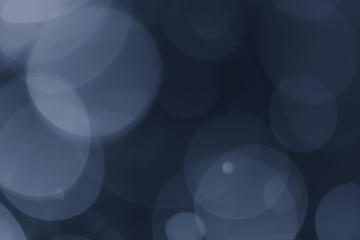 bokeh background blue