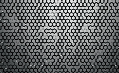 Abstract background from hexagons_5