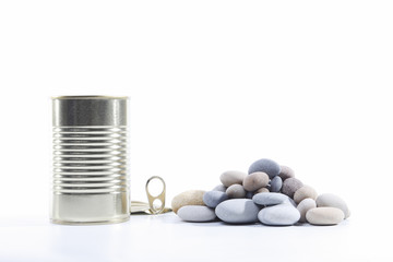 Tin Can and Stones