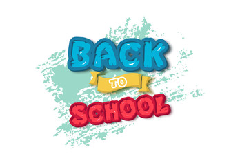 Back to school banner