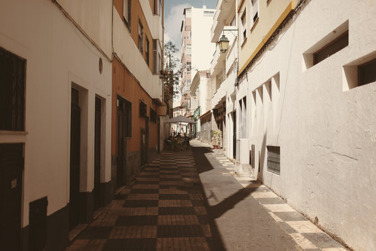 In den Straßen von Portimao, Portugal