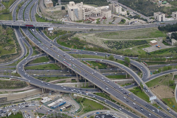 traffic at Tehran, Iran