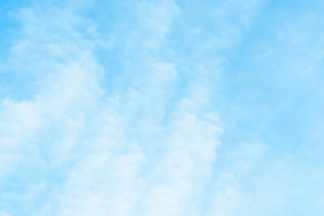 Fototapeta na wymiar Air clouds in the blue sky.