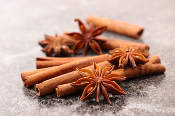 anise and cinnamon