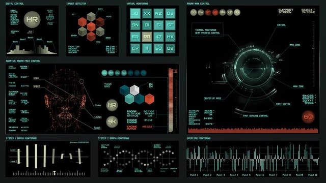Futuristic interface | HUD