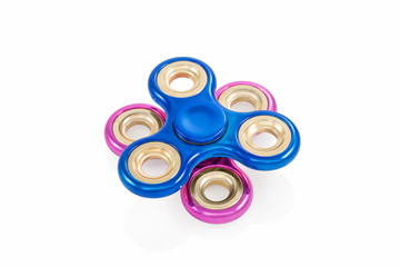 Two spinners on each other