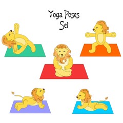 the lion yoga
