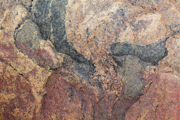 Texture of natural stone with a pattern .