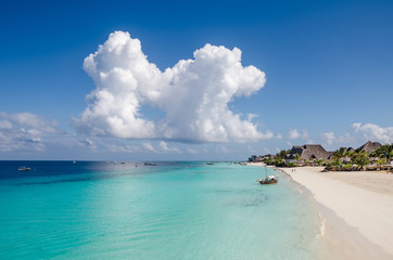 Nungwi Beach on Zanzibar