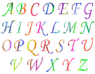  illustration of modern beautiful text for banners and greeting cards