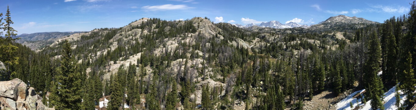 View Of The Wind River Range, Wyoming