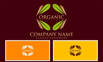 gadge green leaf organic logo