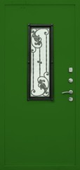 Fototapeta premium Entrance door (metal door)