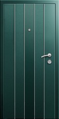Obraz premium Entrance door (metal door)