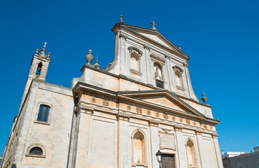 Fototapeta na wymiar Church of St. Rocco. Ceglie Messapica. Puglia. Italy. 