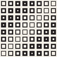 Repeating Geometric Rectangle Tiles.  Vector Seamless Pattern.