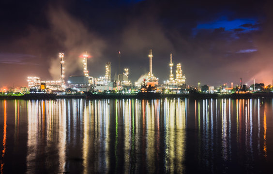 oil refinery, thailand