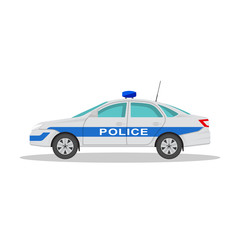 Icon of the police car