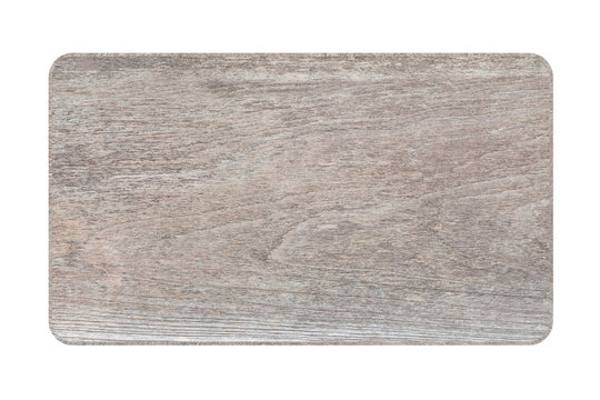 Fototapeta Old Wood plank isolated on white background