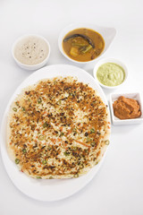 South Indian Dish Uthappams